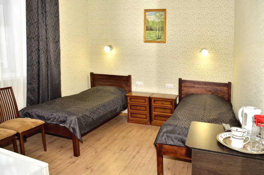 Стандартный 2-местный (корпус 1, этаж 1,2,3, без балкона)