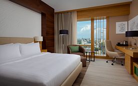 Двухместный номер Executive Deluxe с видом на город двуспальная кровать, Гостиница Marriott (Воронеж), Воронеж