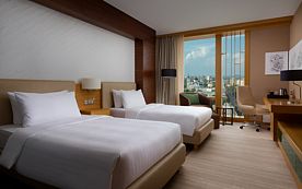 Двухместный номер Executive Deluxe с видом на город 2 отдельные кровати, Гостиница Marriott (Воронеж), Воронеж