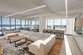 Апартаменты Grand с 3 комнатами с красивым видом из окна, Гостиница Marriott (Воронеж), Воронеж