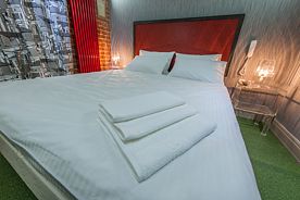 Двухместный номер Комфорт двуспальная кровать, Бутик-отель Бронзовый Кабан, Воронеж