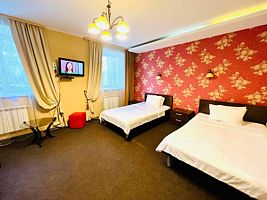 Двухместный полулюкс 2 отдельные кровати, Гостиница Дубрава, Воронеж