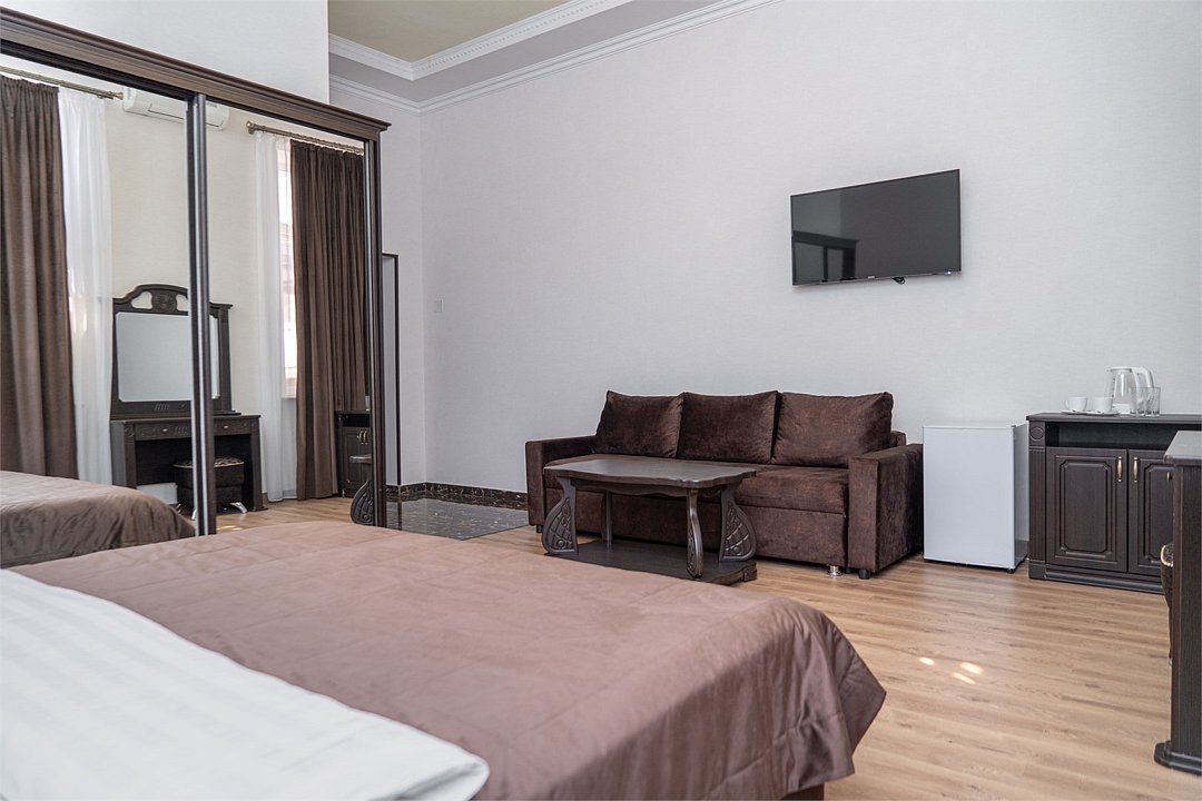 Студио 4-местный 1-комнатный (Комфорт)