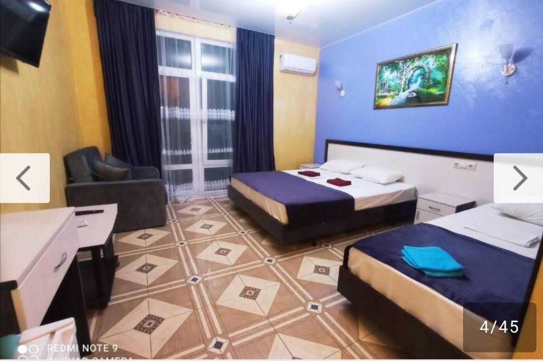 Делюкс 4-местный 1-комнатный