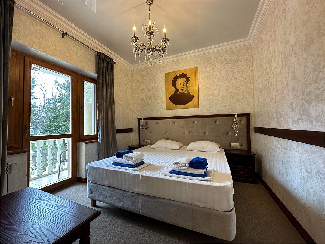 Апартаменты 3-местный 2-комнатный (Видовой, корпус «Пушкино»)