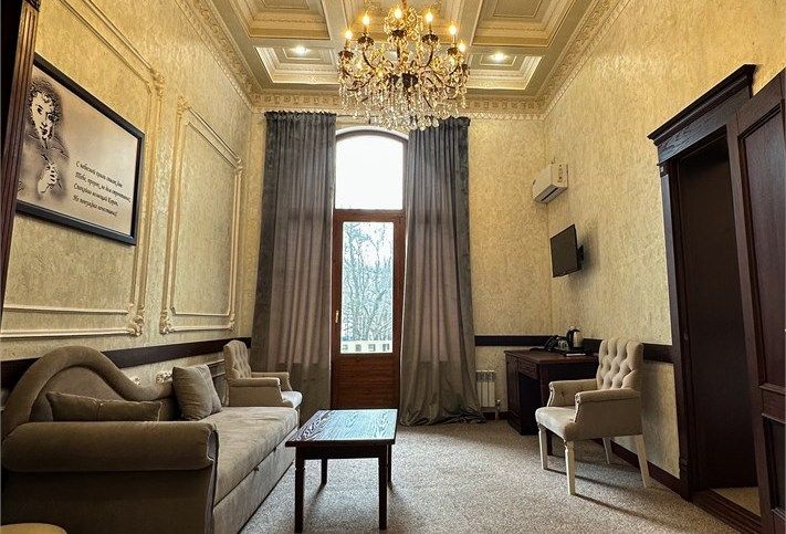 Апартаменты 3-местный 2-комнатный (Видовой, корпус «Пушкино»)