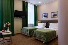 Двухместный номер Стандарт 2 отдельные кровати, Отель Абакан, Абакан