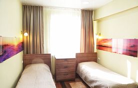 Двухместный номер c 1 комнатой 2 отдельные кровати, Гостиница Анзас, Абакан