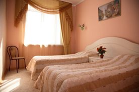 Двухместный номер с 2 комнатами 2 отдельные кровати, Гостиница Анзас, Абакан