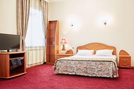 Двухместная студия двуспальная кровать, Гостиница Анзас, Абакан