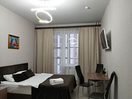 Апартамент ЖК "Салют" на Пулковском шоссе 14 (1709), Апартаменты Как Дома — Чугунова №2, Санкт-Петербург