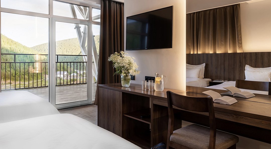 Люкс 4-местный (с террасой)