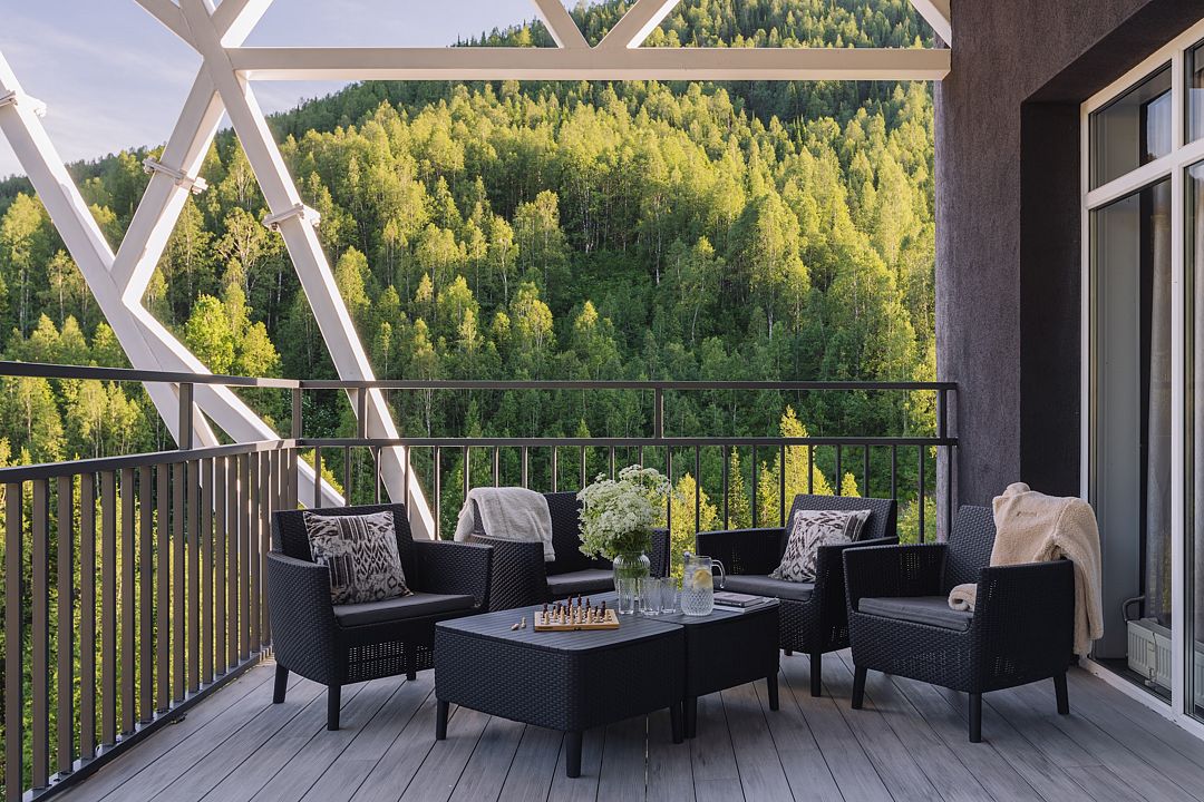 Люкс 4-местный (с террасой)