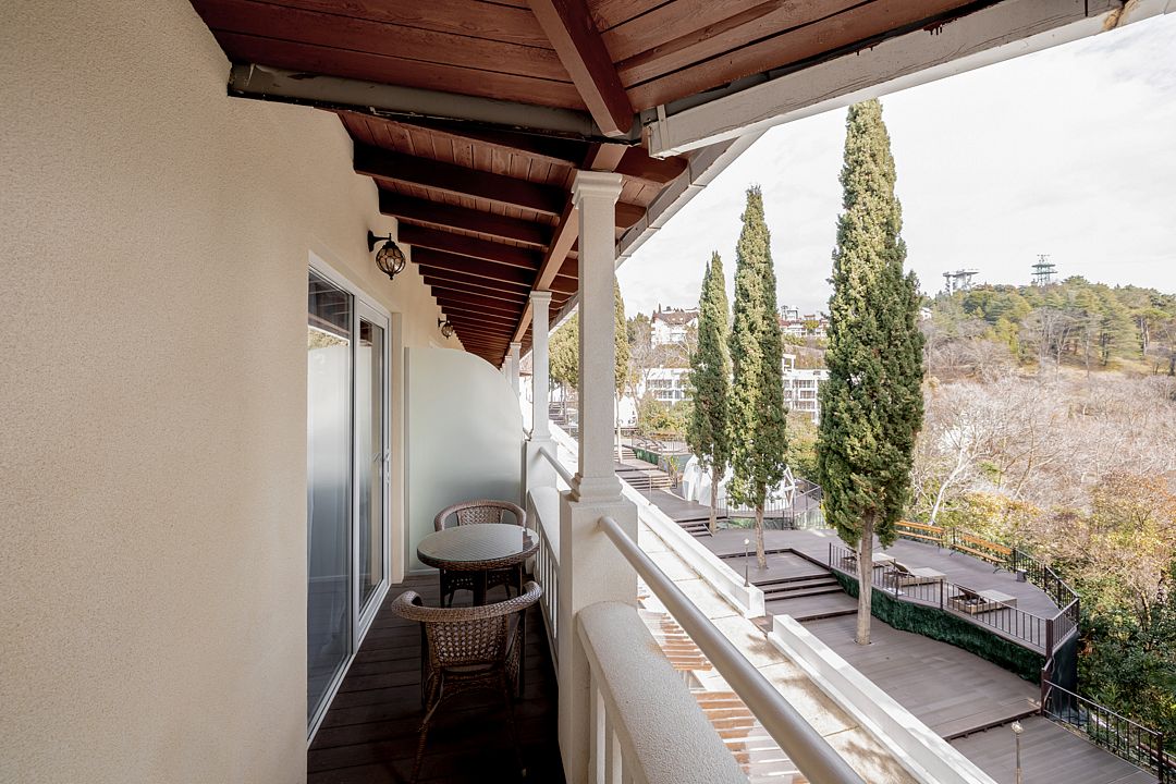 Делюкс 2-местный (видовой, с балконом и террасой)