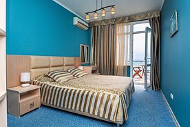 Люкс панорамный 2-местный 2-комнатный, Пансионат Актер, Кореиз