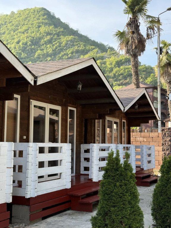 База отдыха Парус, Гудаутский район, Новый Афон Приморское, Абхазия