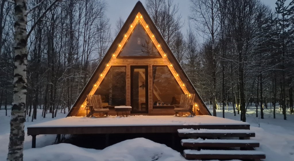 Глэмпинг Ёлкино За Палкино (домик 3 - Медвежья Берлога), Псковская область, Палкино 
