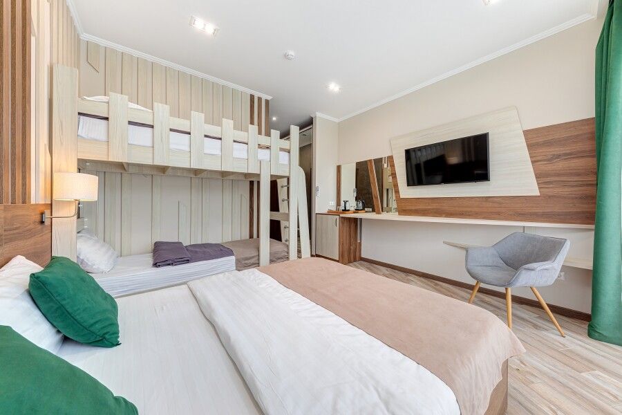 Семейный 2-местный 1-комнатный