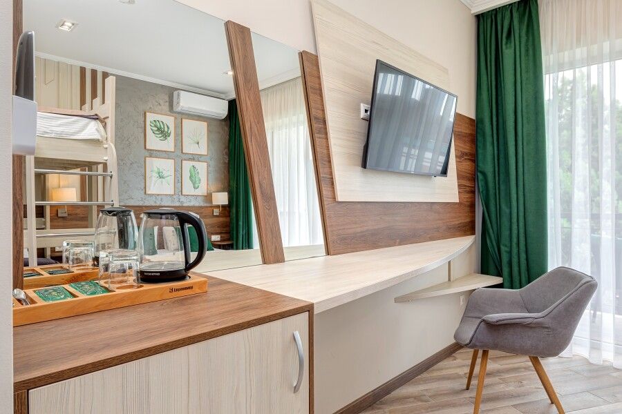 Семейный 2-местный 1-комнатный