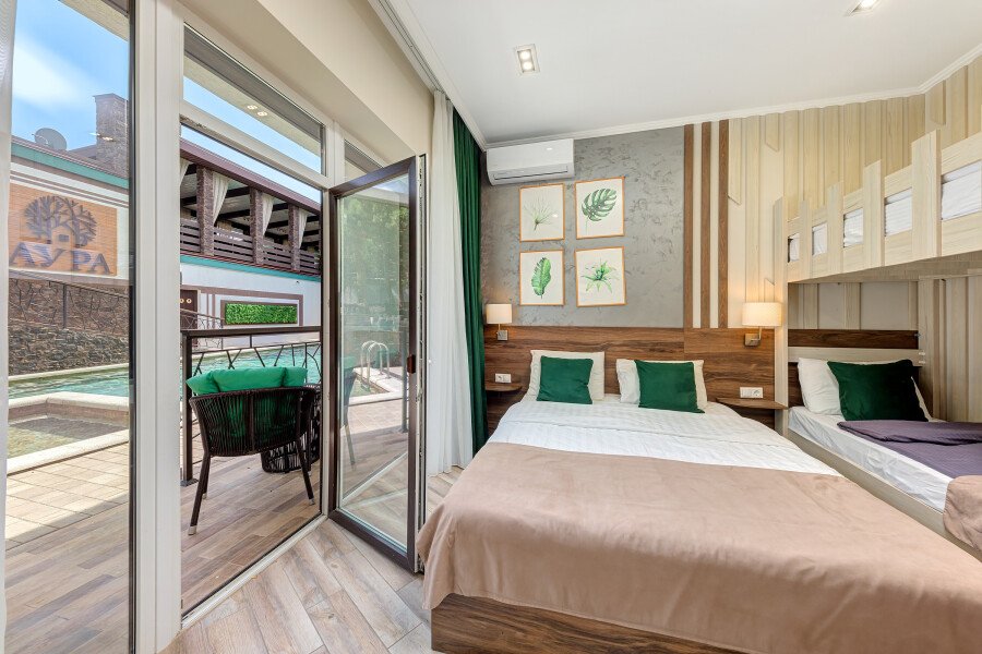 Семейный 2-местный 1-комнатный