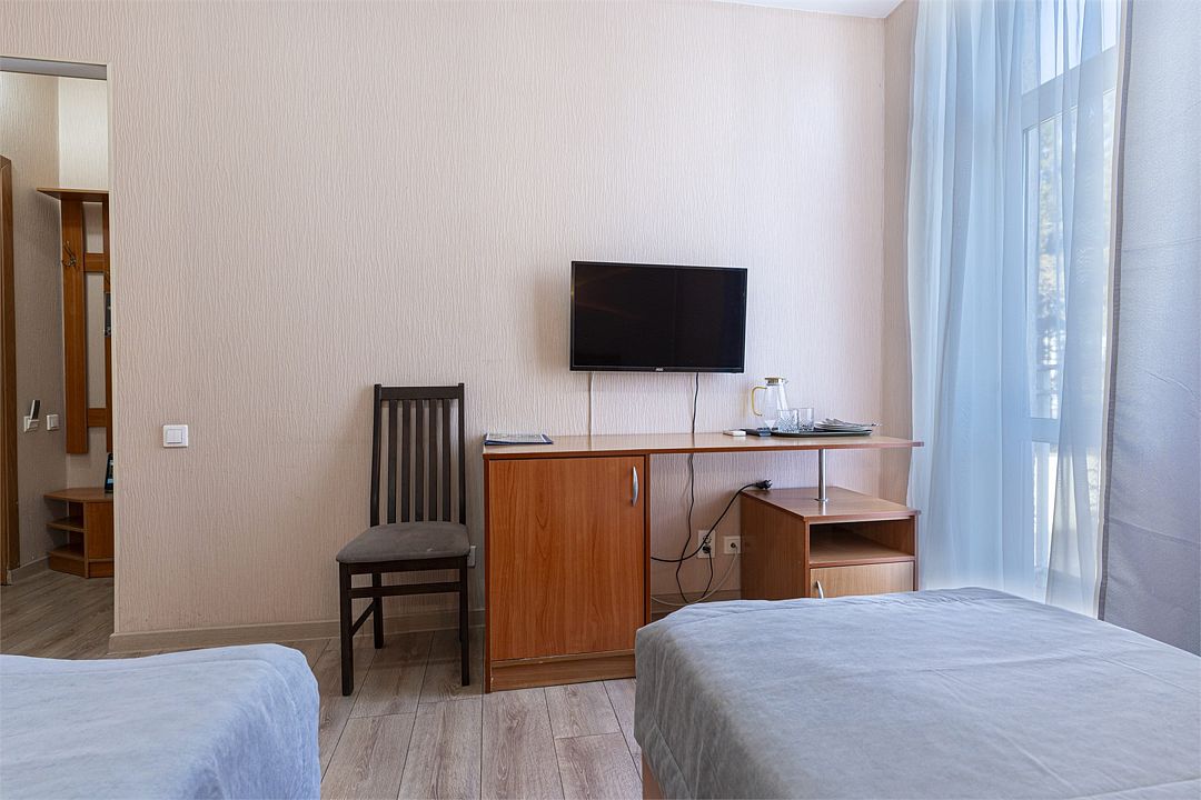 Стандартный 2-местный TWIN (вид на город)