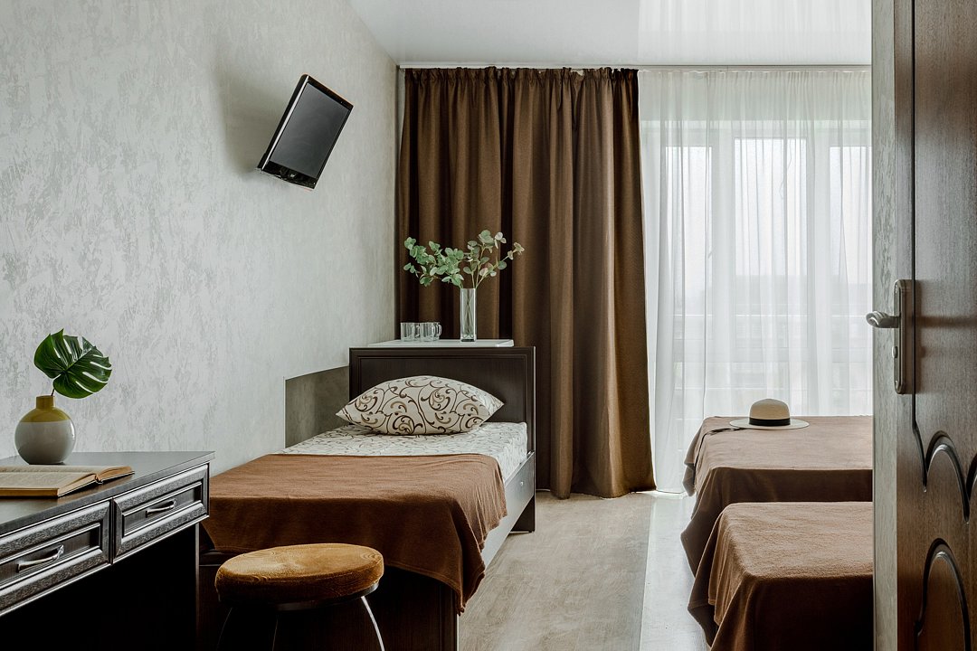 Стандартный 4-местный 1-комнатный