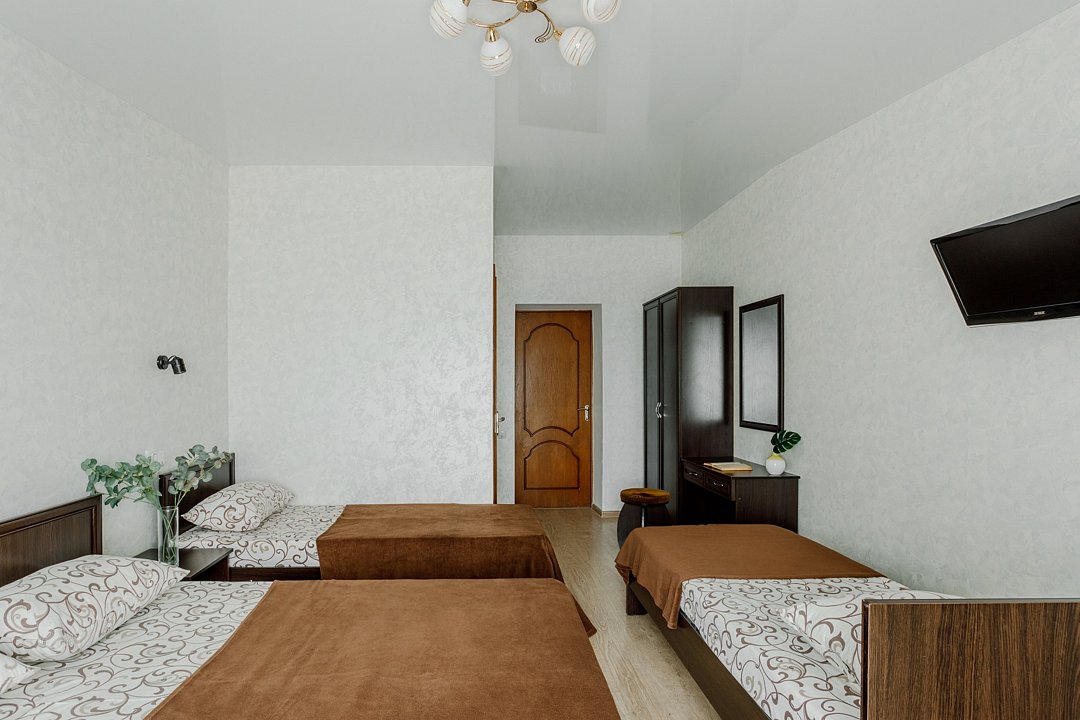 Стандартный 4-местный 1-комнатный