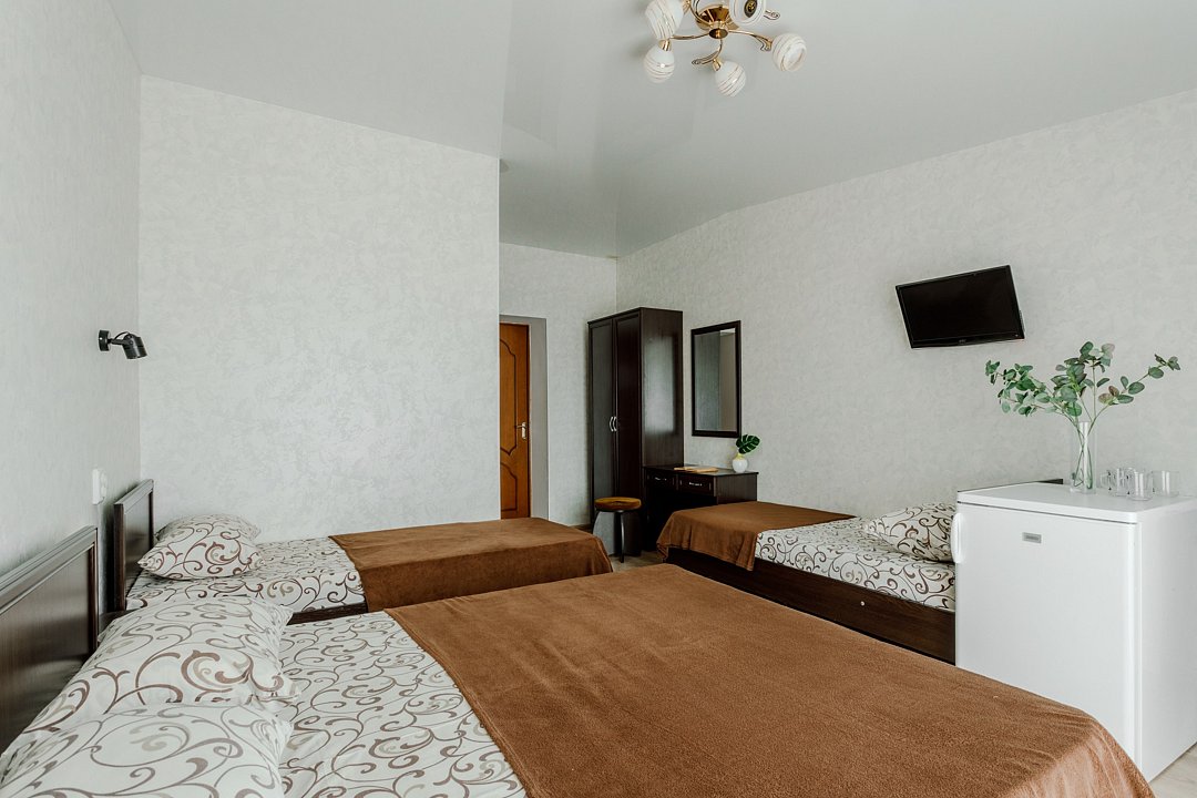 Стандартный 4-местный 1-комнатный