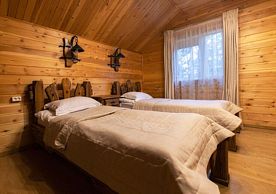 Двухместный номер Standard 2 отдельные кровати, Турбаза Оленья, Лопарская