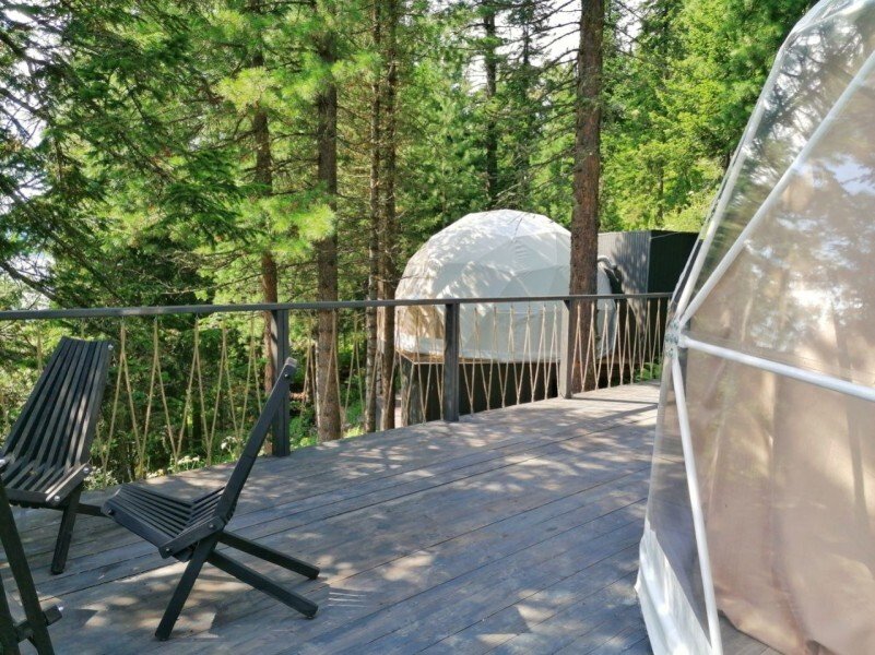 Глэмпинг Fusion inn (Фьюжн Инн), Горный Алтай (Республика Алтай), село Артыбаш Иогач