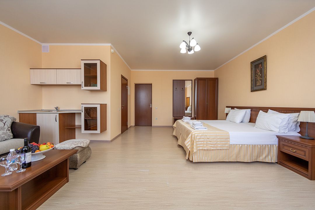 Студио 2-местный 1-комнатный