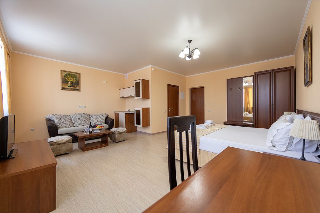 Студио 2-местный 1-комнатный