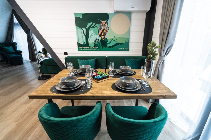 Коттедж 2-местный (Полулюкс)