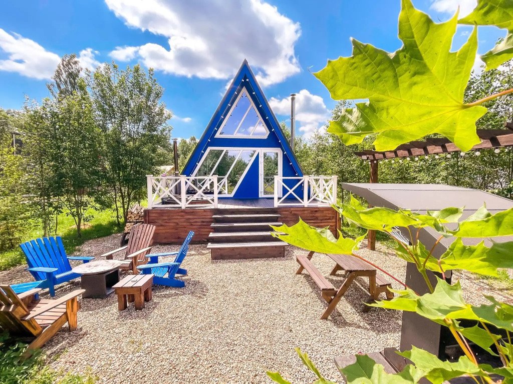 Глэмпинг А у реки, Ставропольский край, Новомихайловское 