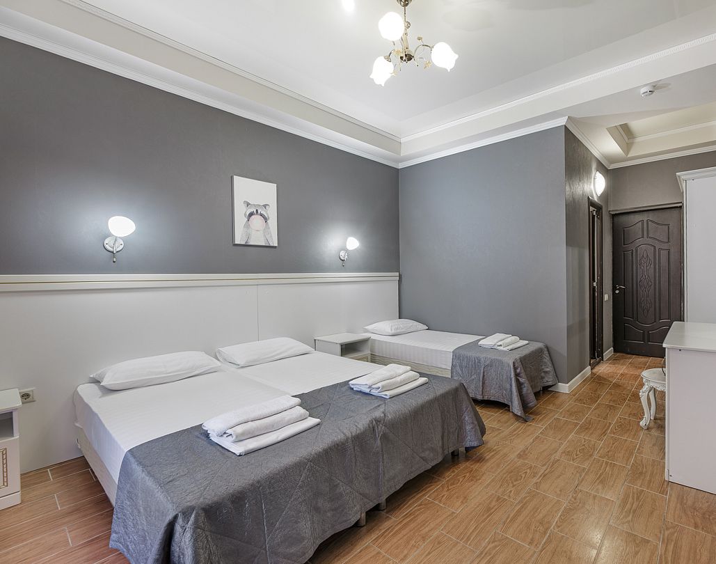 Стандартный Комфорт 3-местный (с балконом)