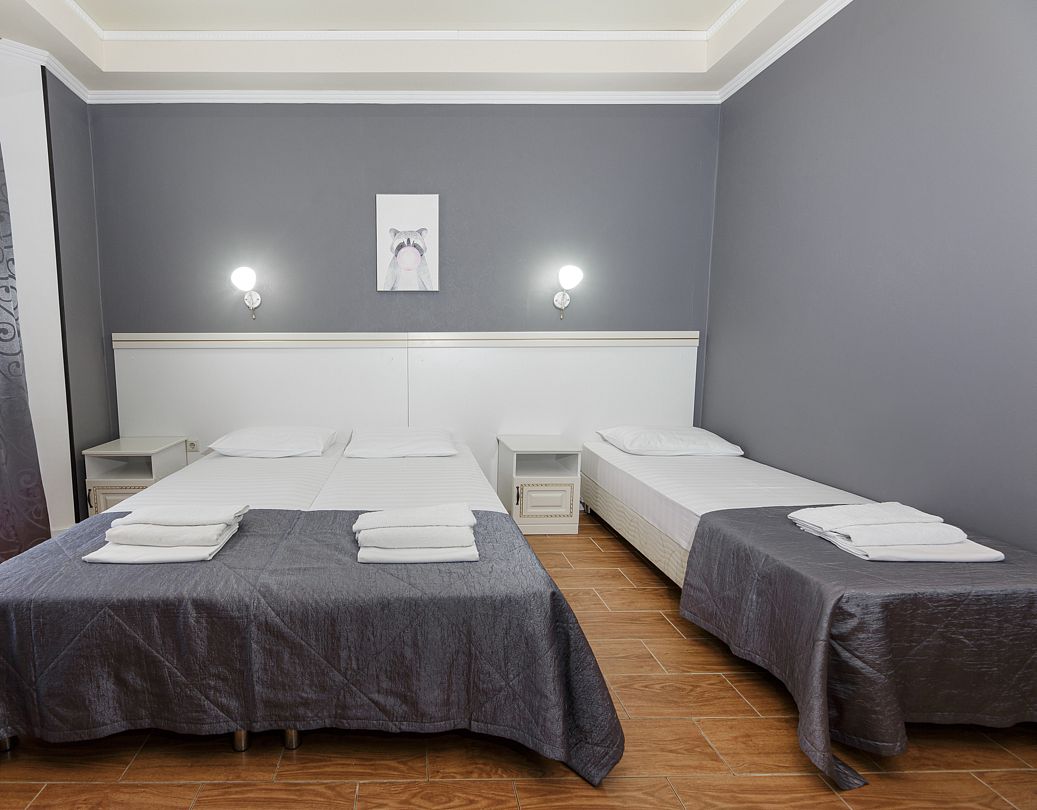 Стандартный Комфорт 3-местный (с балконом)