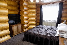 Номер в"Бревенчатом доме"DBL, Загородный отель Лачи, Лужки