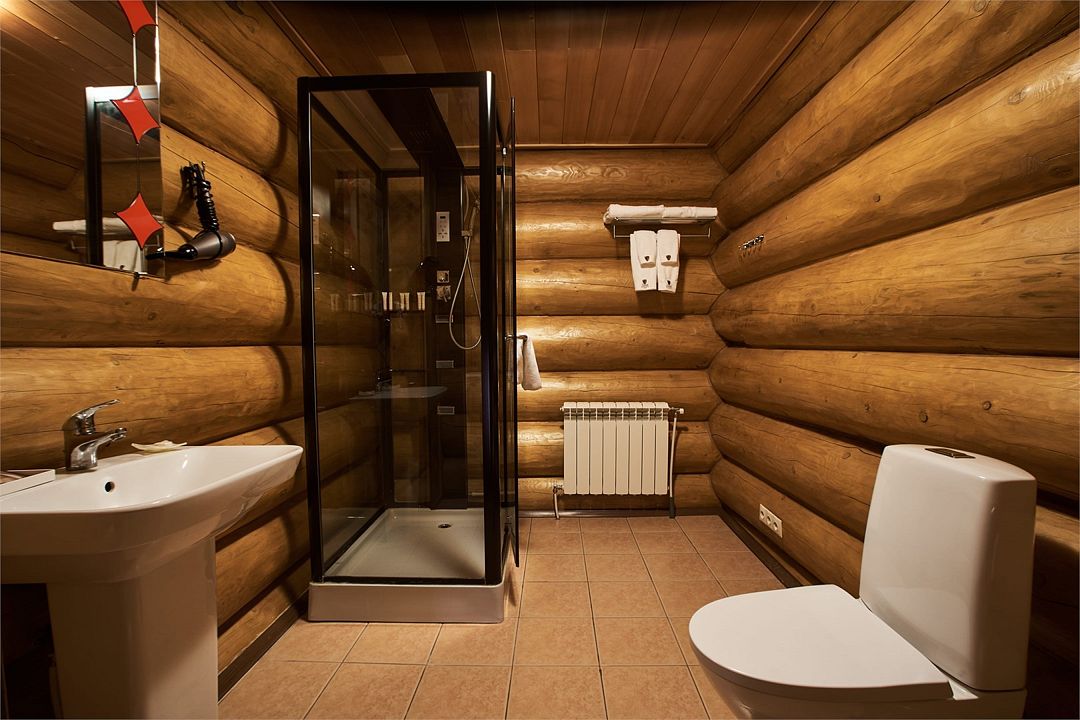 Номер 2-местный 1-комнатный (в Бревенчатом доме, DBL)