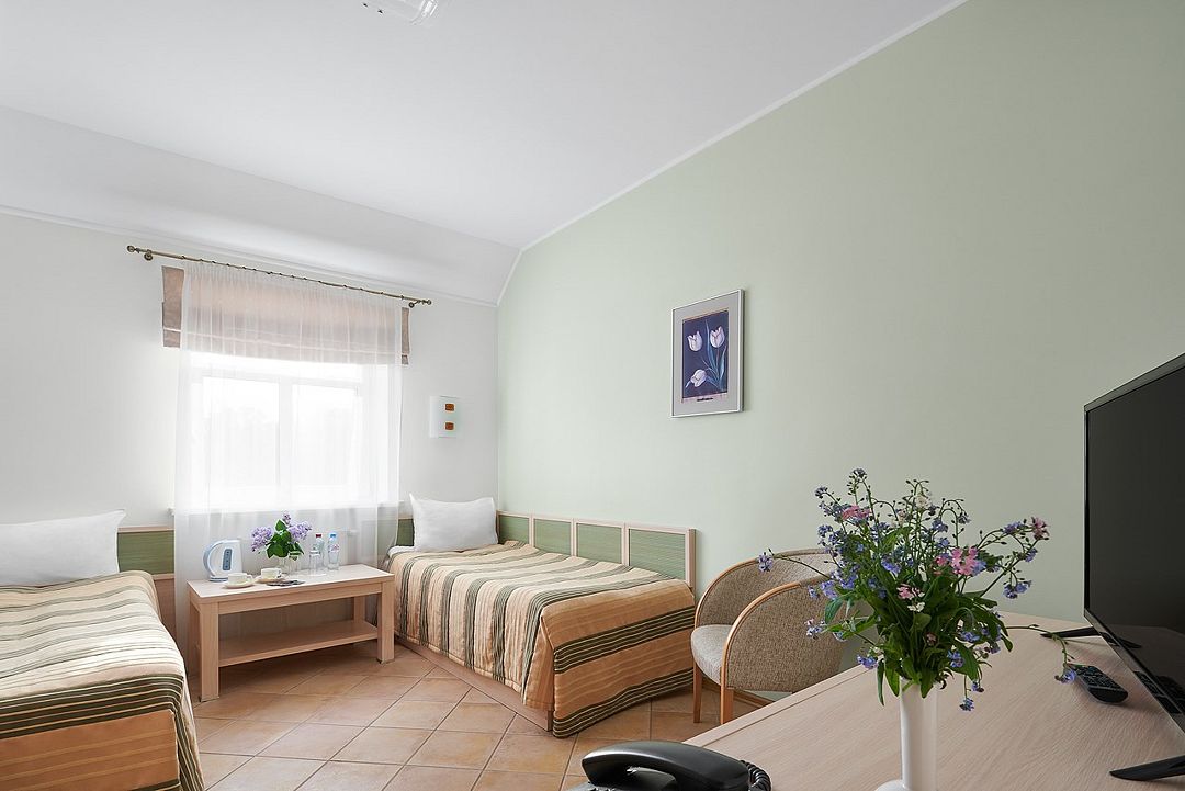 Стандартный 2-местный 1-комнатный (TWIN, в корпусе №2)