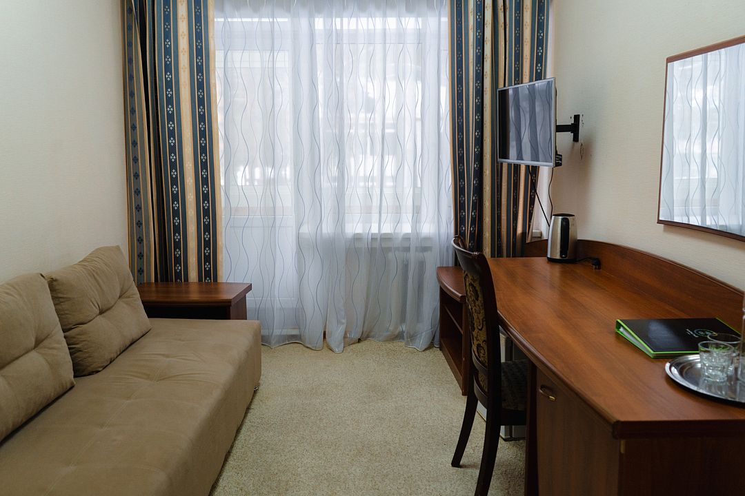 Полулюкс 1-местный 2-комнатный без балкона (корпус 2)