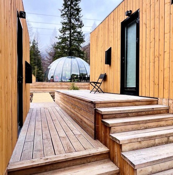 Стандартный 2-местный TWIN (вид на территорию)