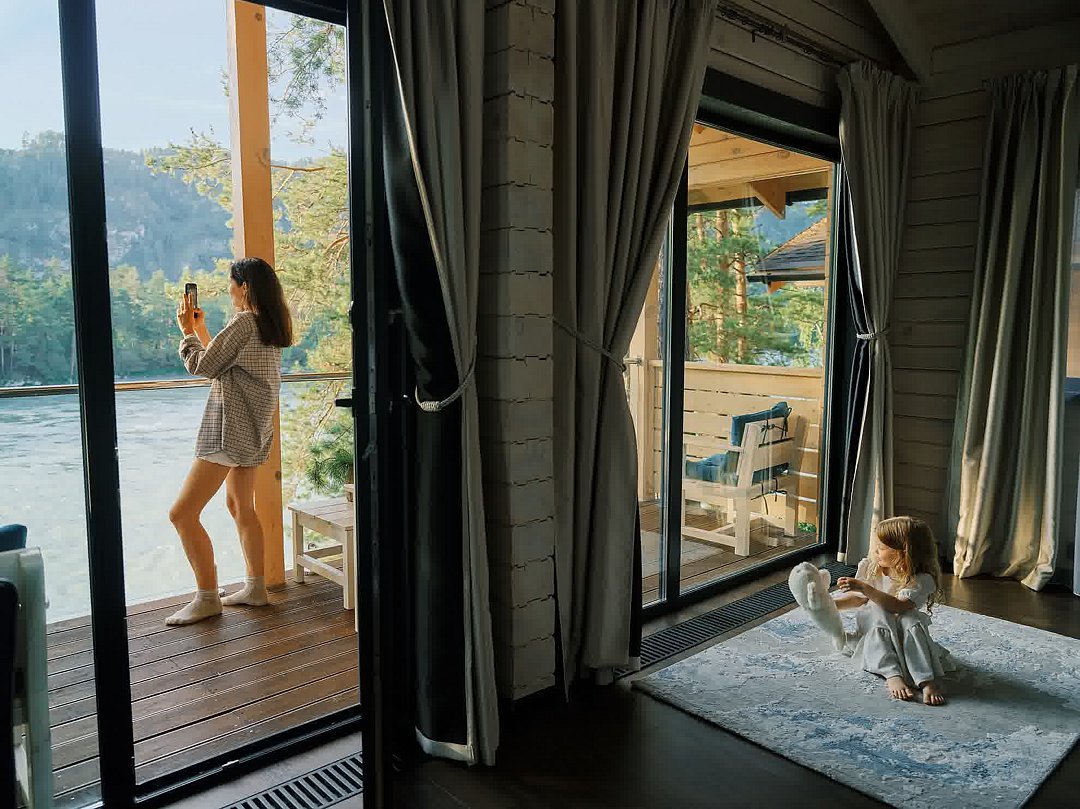 Шале Семейное 2-местный 2-комнатный 1-этажный