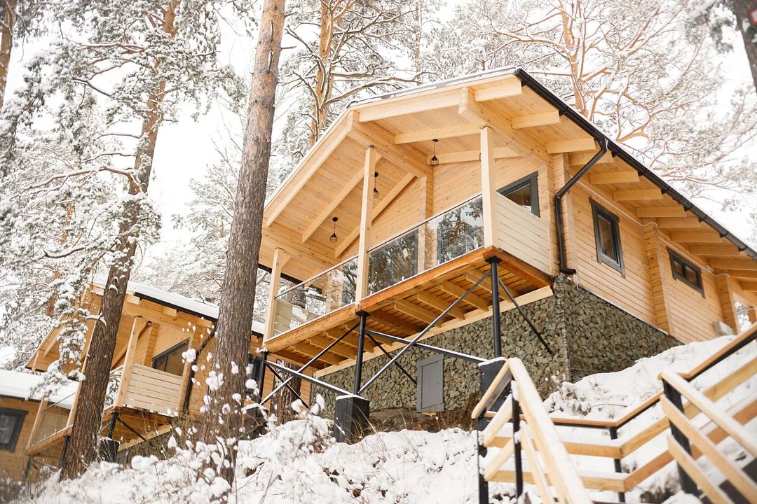 Шале Семейное 2-местный 2-комнатный 1-этажный