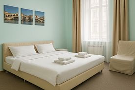 8. Стандарт двухместный с дополнительным местом, Отель Агиос, Москва