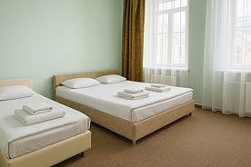 9. Стандарт трехместный, Отель Агиос, Москва