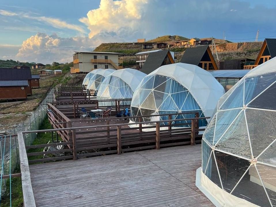 Глэмпинг Аквариум, Приморский край, поселок Славянка Ханкайский район