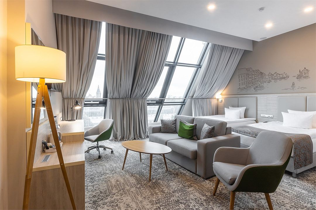 Представительский 2-местный (TWIN, с видом на реку)