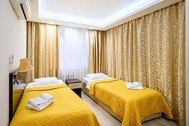 Двухместный номер Economy с видом на внутренний двор 2 отдельные кровати, Апарт-Отель Прогресс, Тосненский район