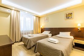 Двухместный номер Standard 2 отдельные кровати, Апарт-Отель Прогресс, Тосненский район