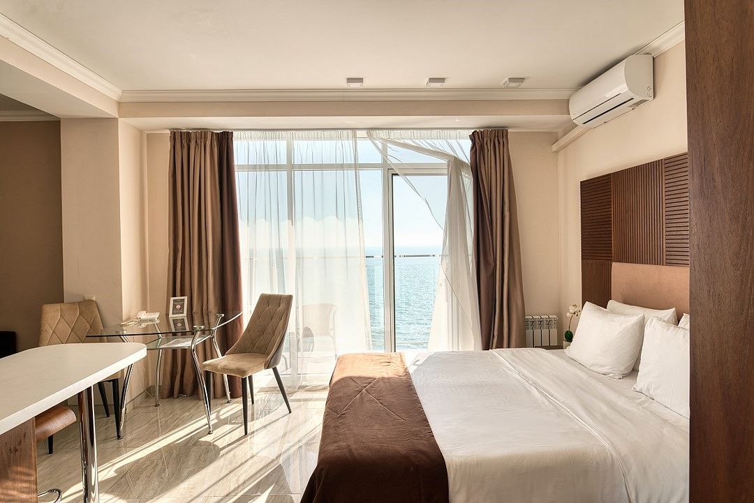 Апартаменты Делюкс 2-местный 1-комнатный (с прямым видом на море)